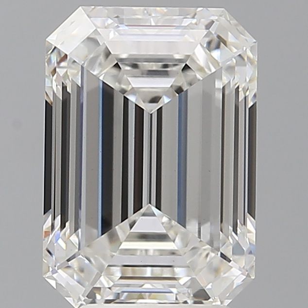 4.10 ct. emerald Lab Grown Diamond front image