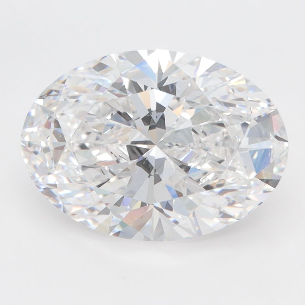3.33 ct. oval Lab Grown Diamond front image