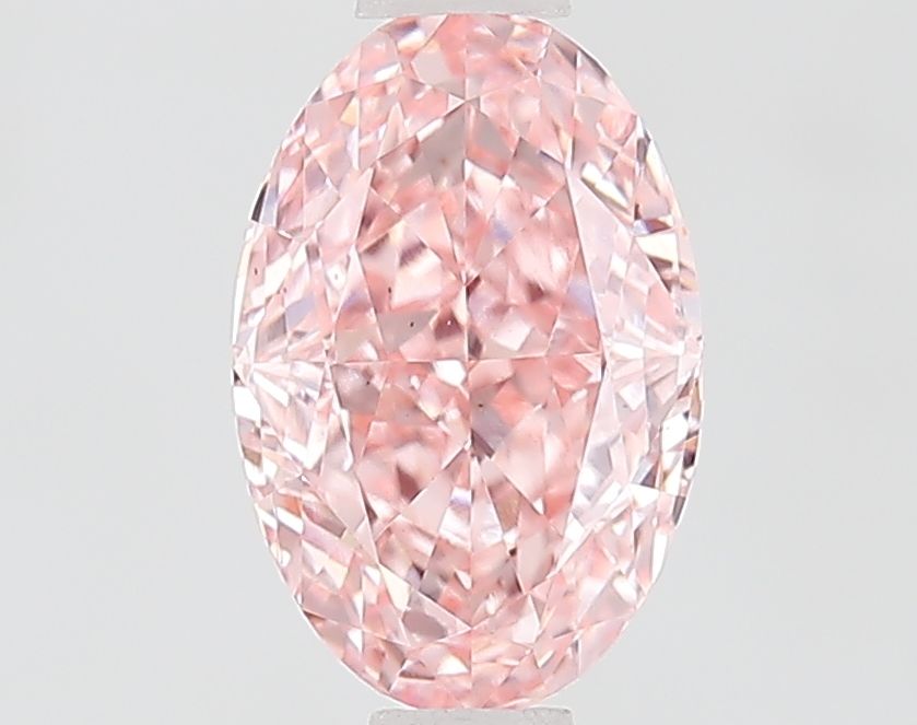 1.01 CT Fancy Vivid Pink OVAL