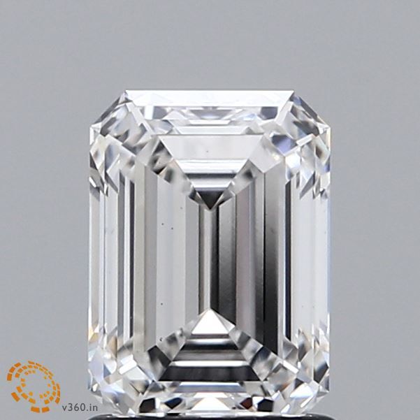 1.53 ct. emerald Lab Grown Diamond front image