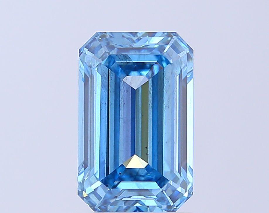 3.58 ct. emerald Lab Grown Diamond front image