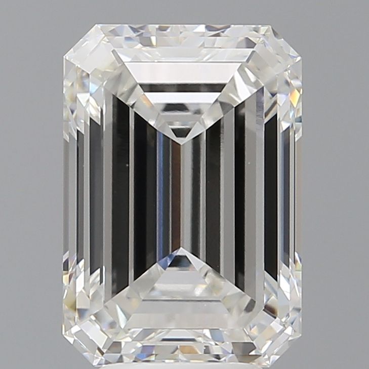 5.56 ct. emerald Lab Grown Diamond front image