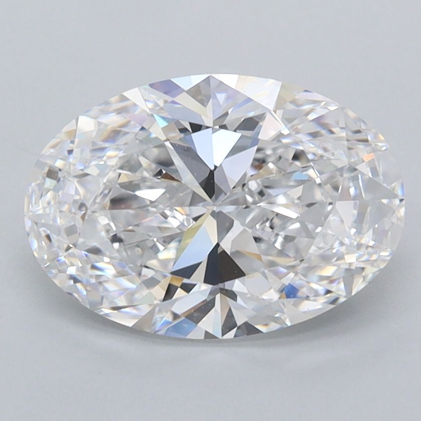 2.08 ct. oval Lab Grown Diamond front image