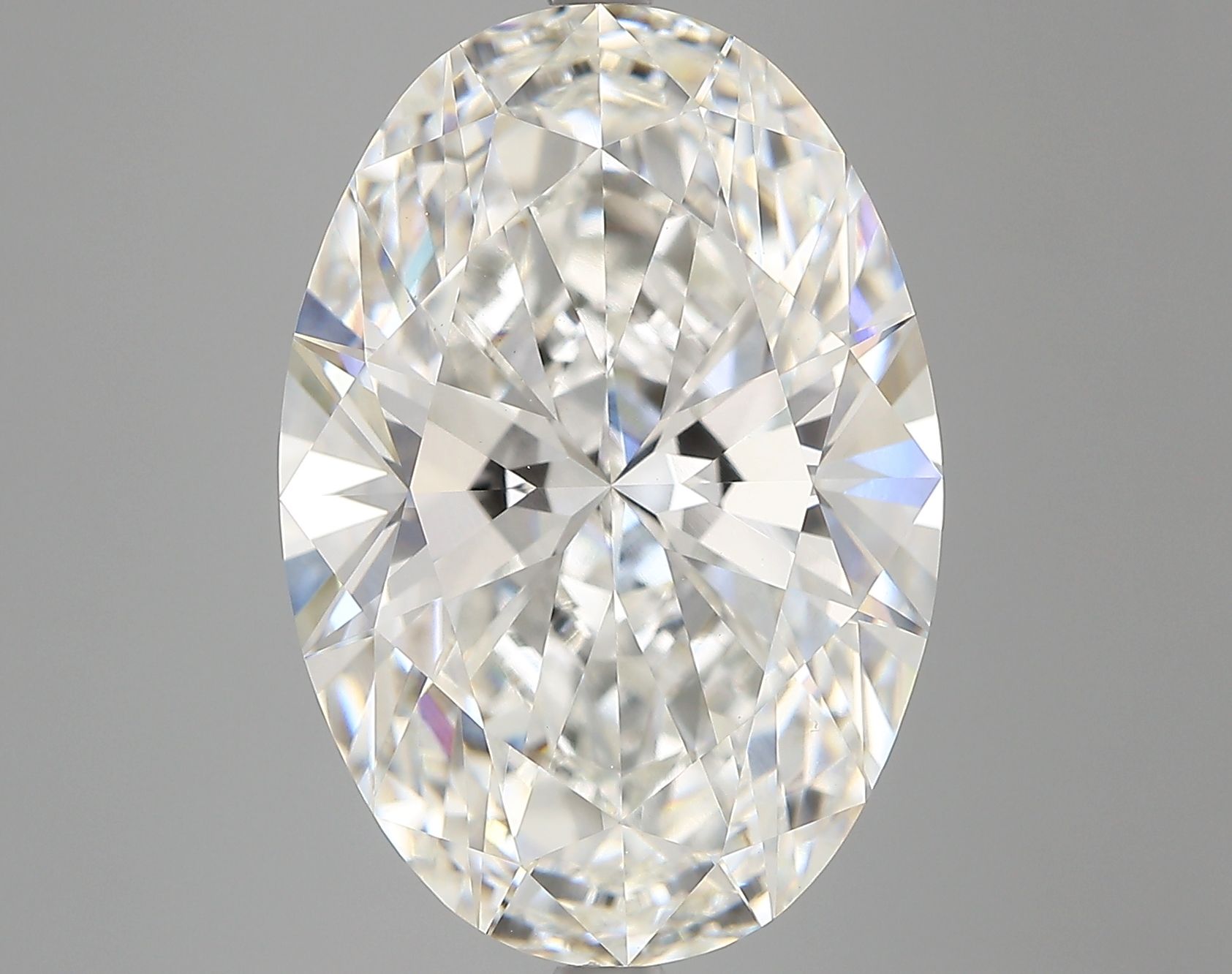 9.04 ct. oval Lab Grown Diamond front image