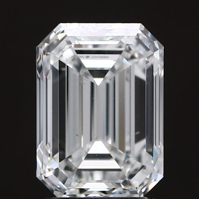 2.70 ct. emerald Lab Grown Diamond front image
