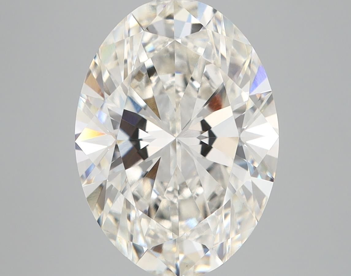 4.03 ct. oval Lab Grown Diamond front image