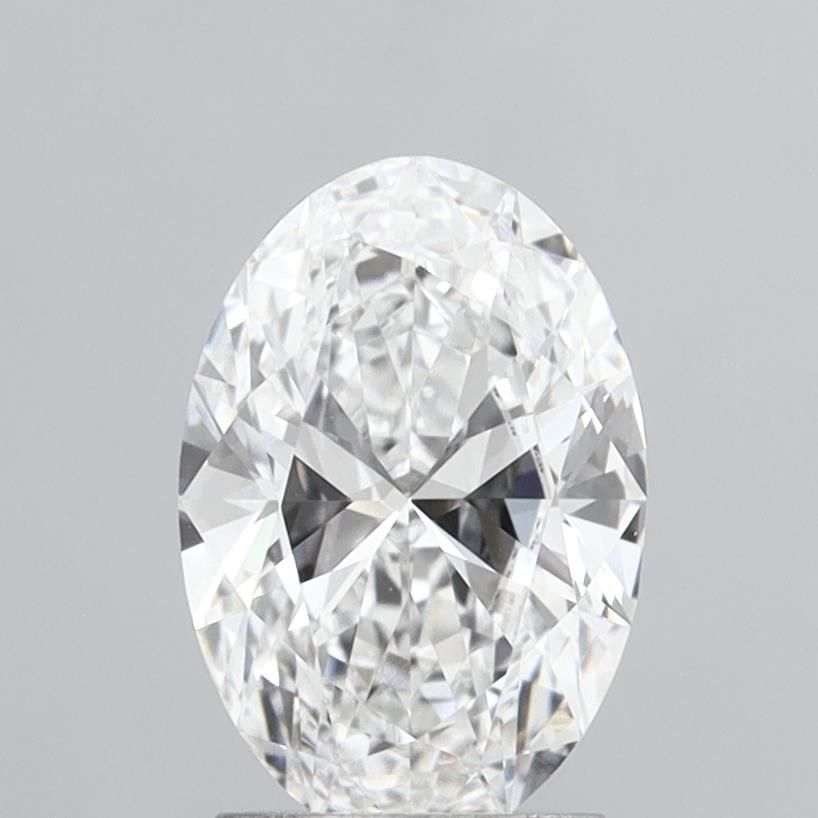 2.03 ct. oval Lab Grown Diamond front image