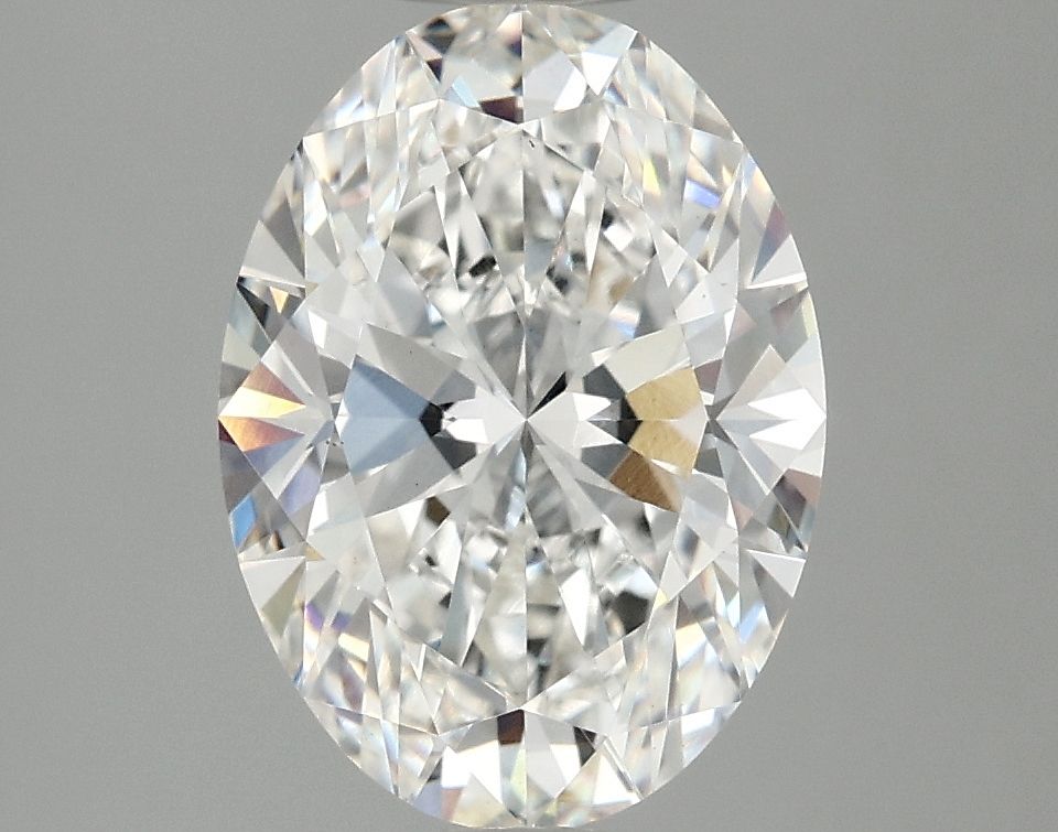 3.10 ct. oval Lab Grown Diamond front image
