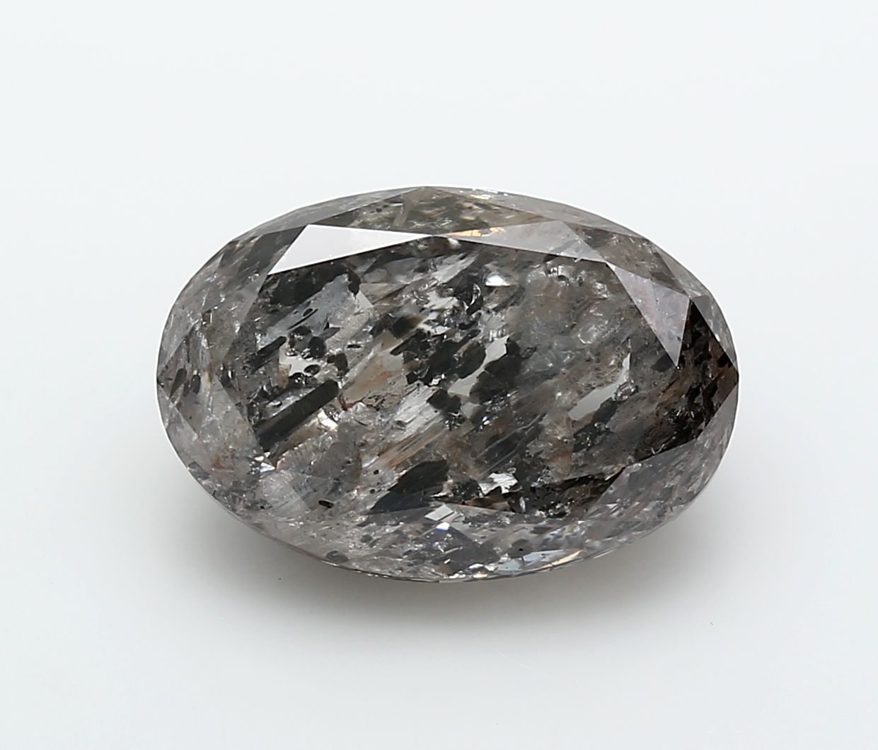 Diament 9.42 ct Fancy Gray/I3