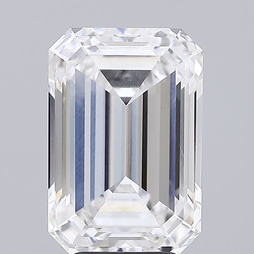 5.12 ct. emerald Lab Grown Diamond front image