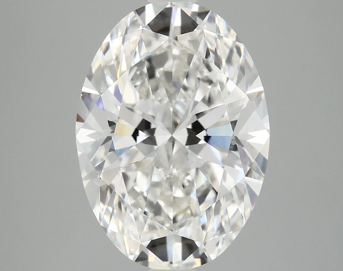 5.09 ct. oval Lab Grown Diamond front image