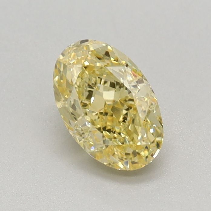 0.46 CT Fancy Intense Yellow OVAL