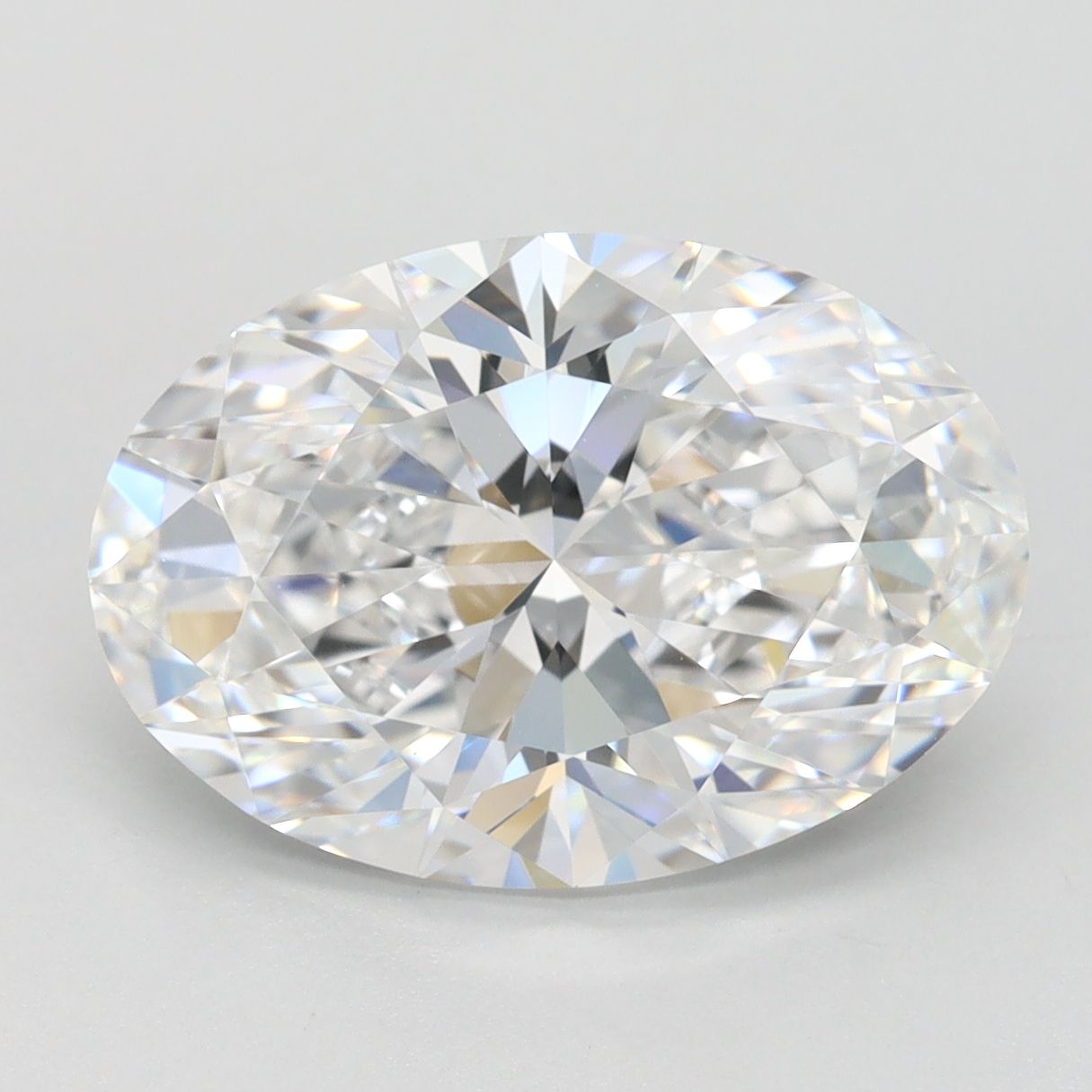 3.65 ct. oval Lab Grown Diamond front image