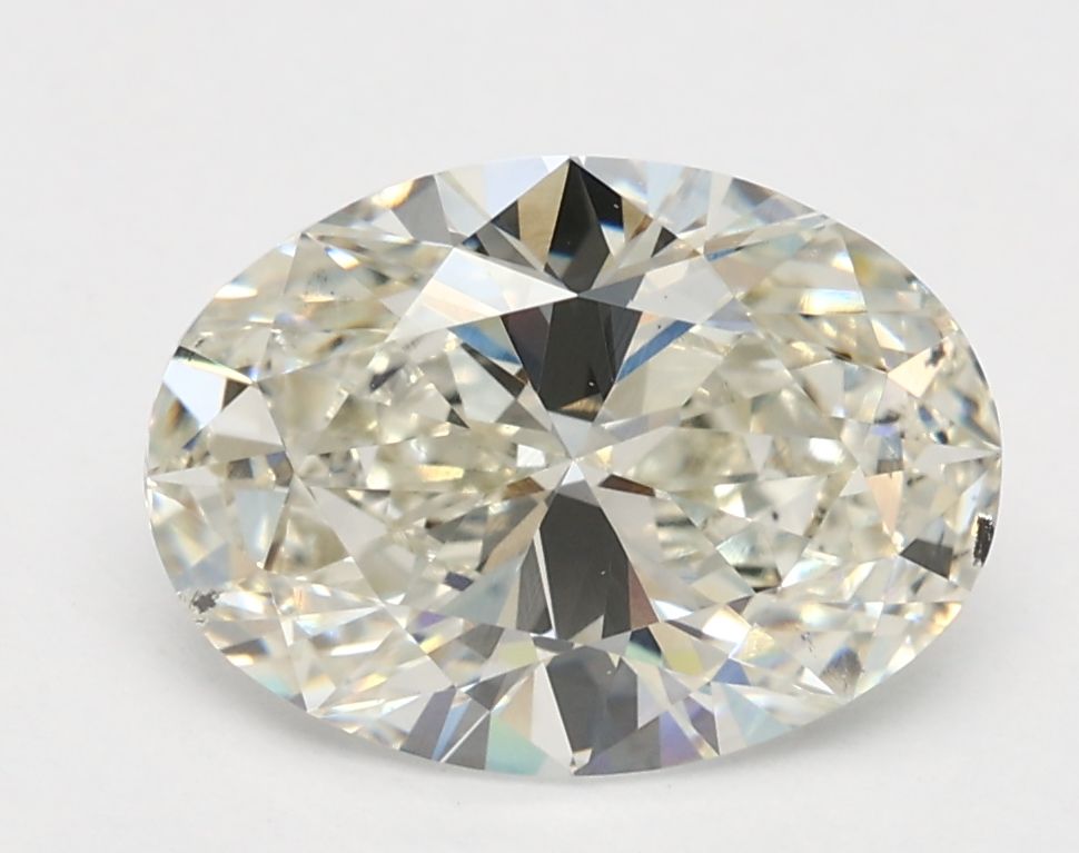 2.01 ct. oval Lab Grown Diamond front image