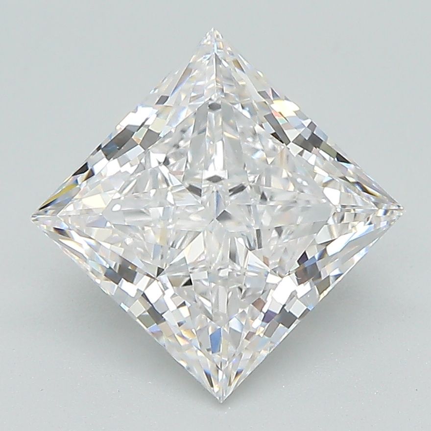 3.02 ct. princess Lab Grown Diamond front image