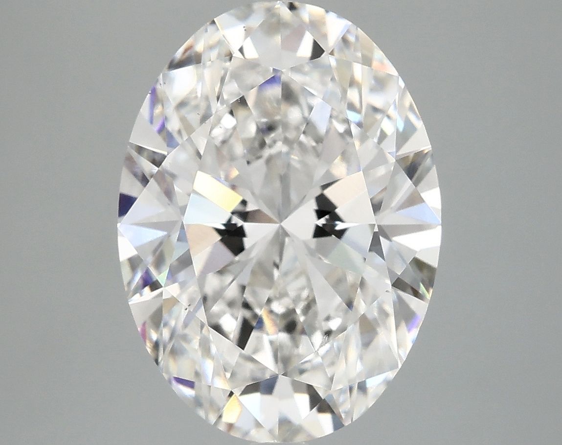 5.07 ct. oval Lab Grown Diamond front image