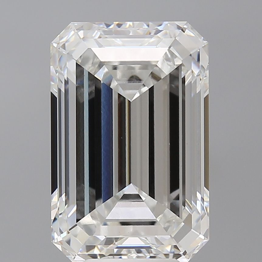 7.60 ct. emerald Lab Grown Diamond front image