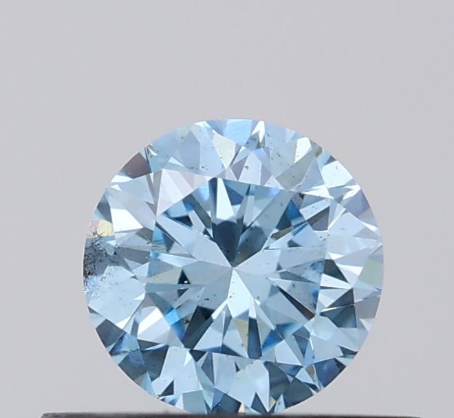 0.4 CT Fancy Vivid Blue ROUND