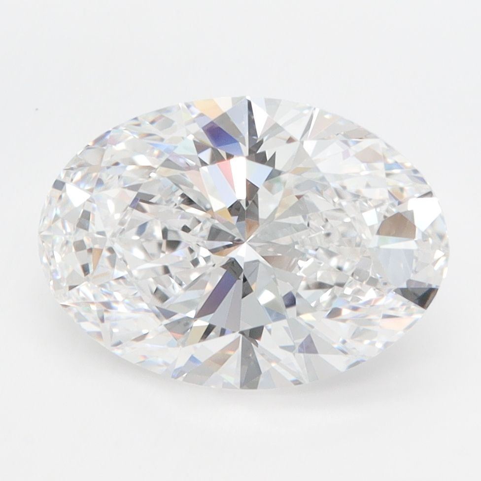 3.08 ct. oval Lab Grown Diamond front image