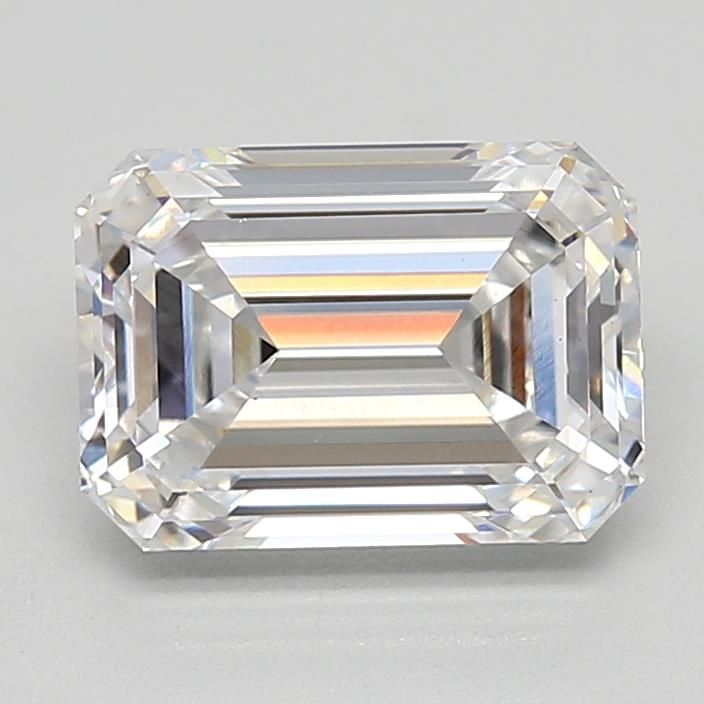 2.67 ct. emerald Lab Grown Diamond front image