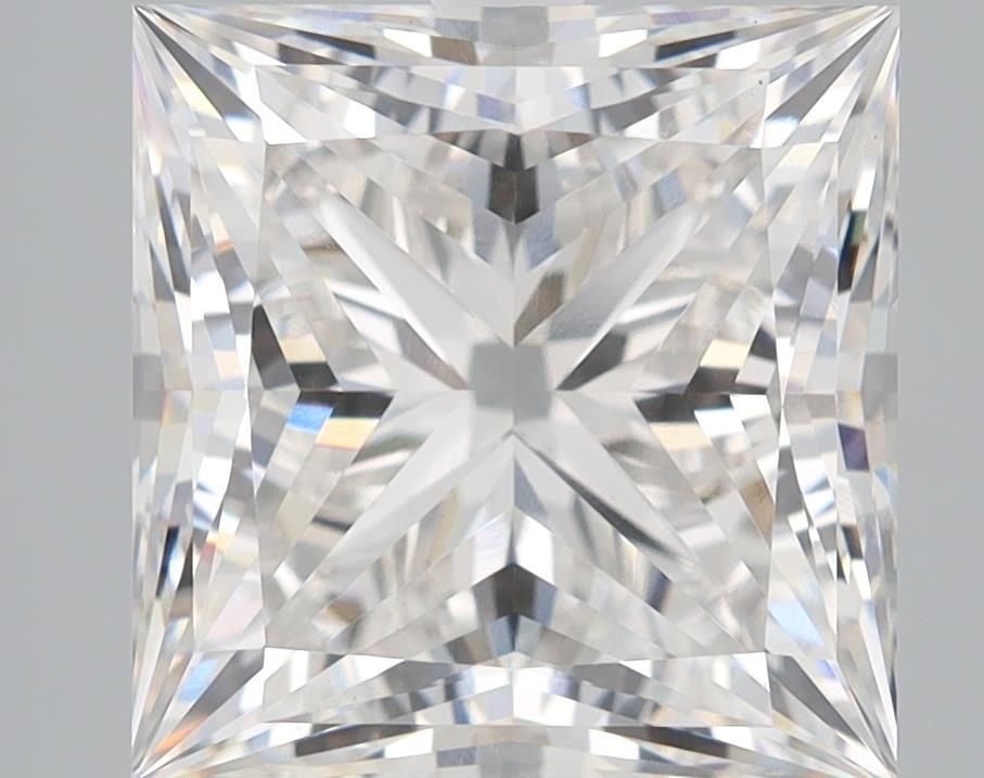 6.01 ct. princess Lab Grown Diamond front image