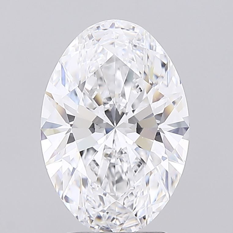 2.83 ct. oval Lab Grown Diamond front image