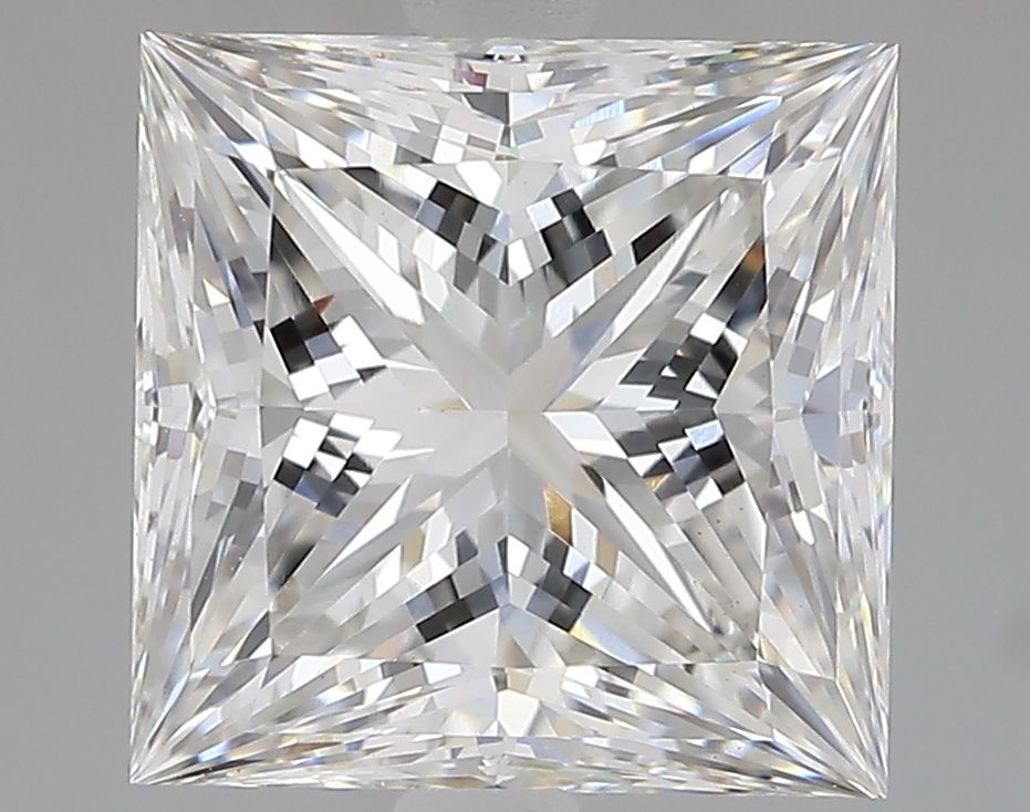 3.18 ct. princess Lab Grown Diamond front image