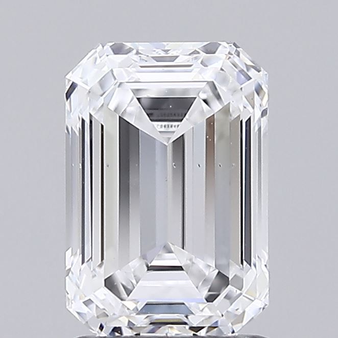 1.55 ct. emerald Lab Grown Diamond front image