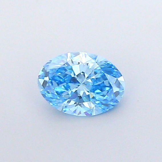 1.01 CT Fancy Vivid Blue OVAL