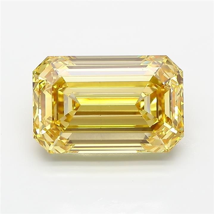 5.07 ct. emerald Lab Grown Diamond front image