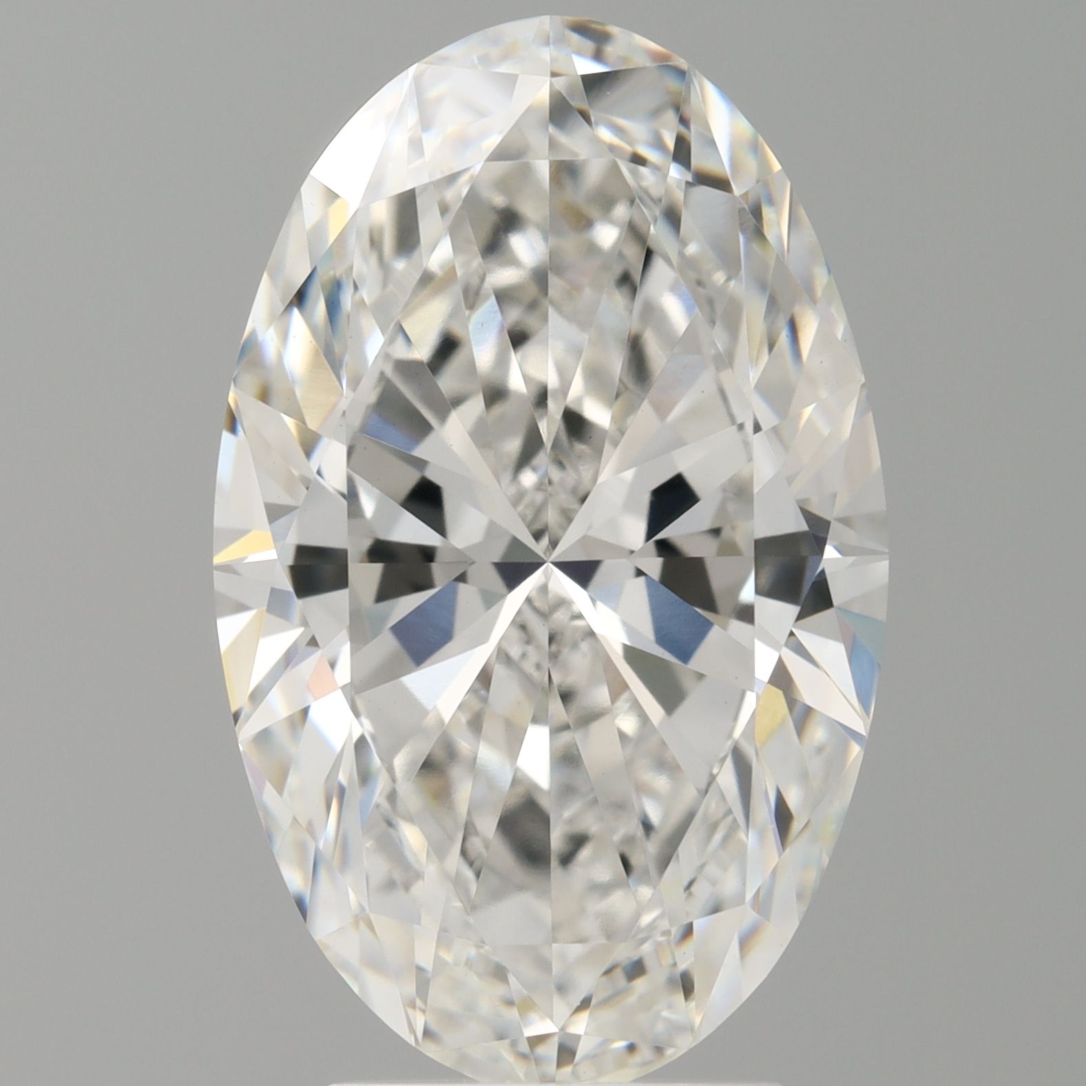 4.08 ct. oval Lab Grown Diamond front image