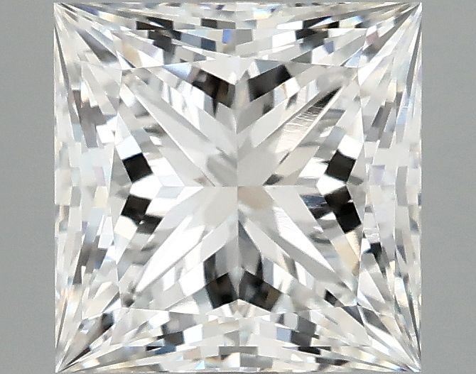 3.09 ct. princess Lab Grown Diamond front image