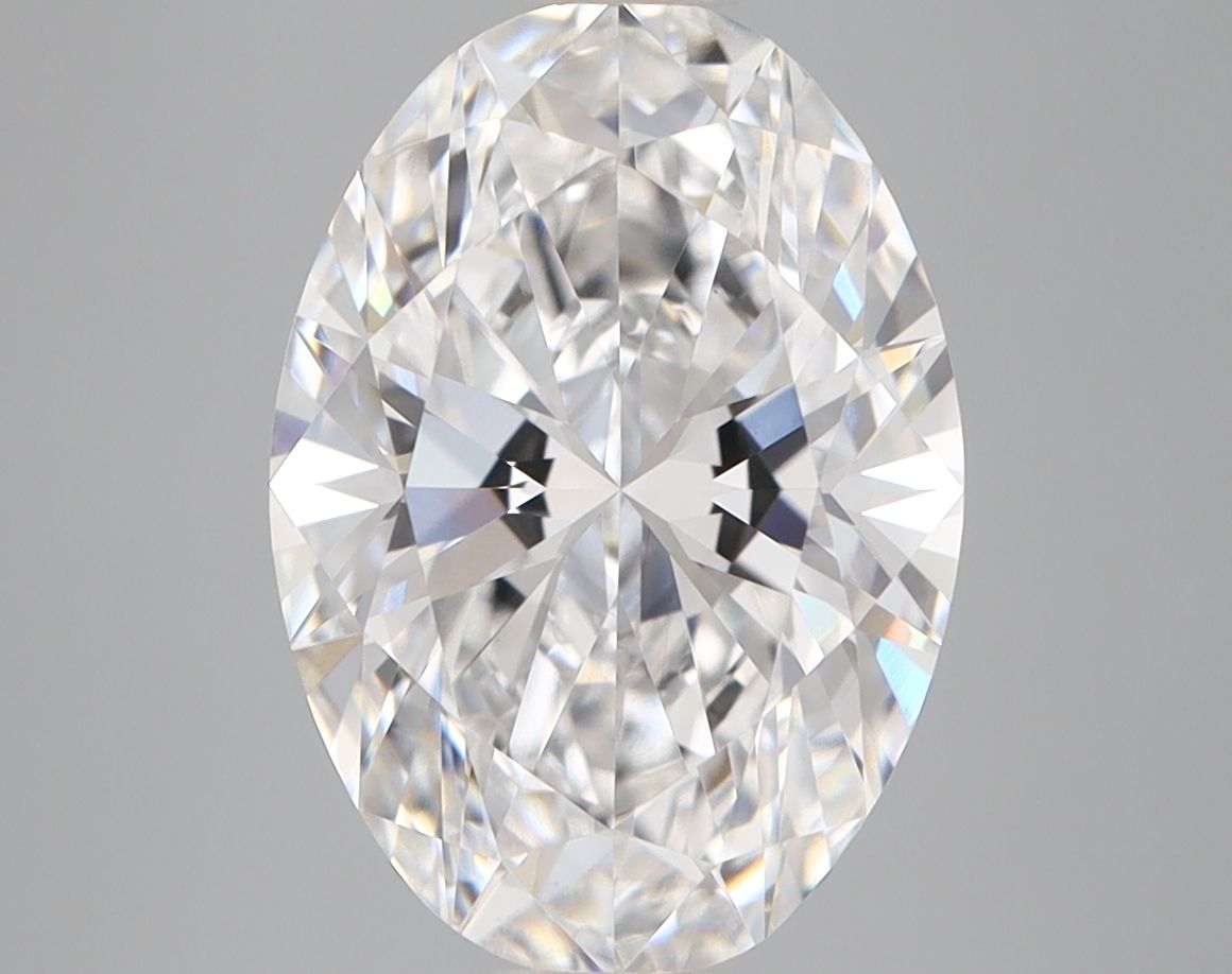 4.07 ct. oval Lab Grown Diamond front image
