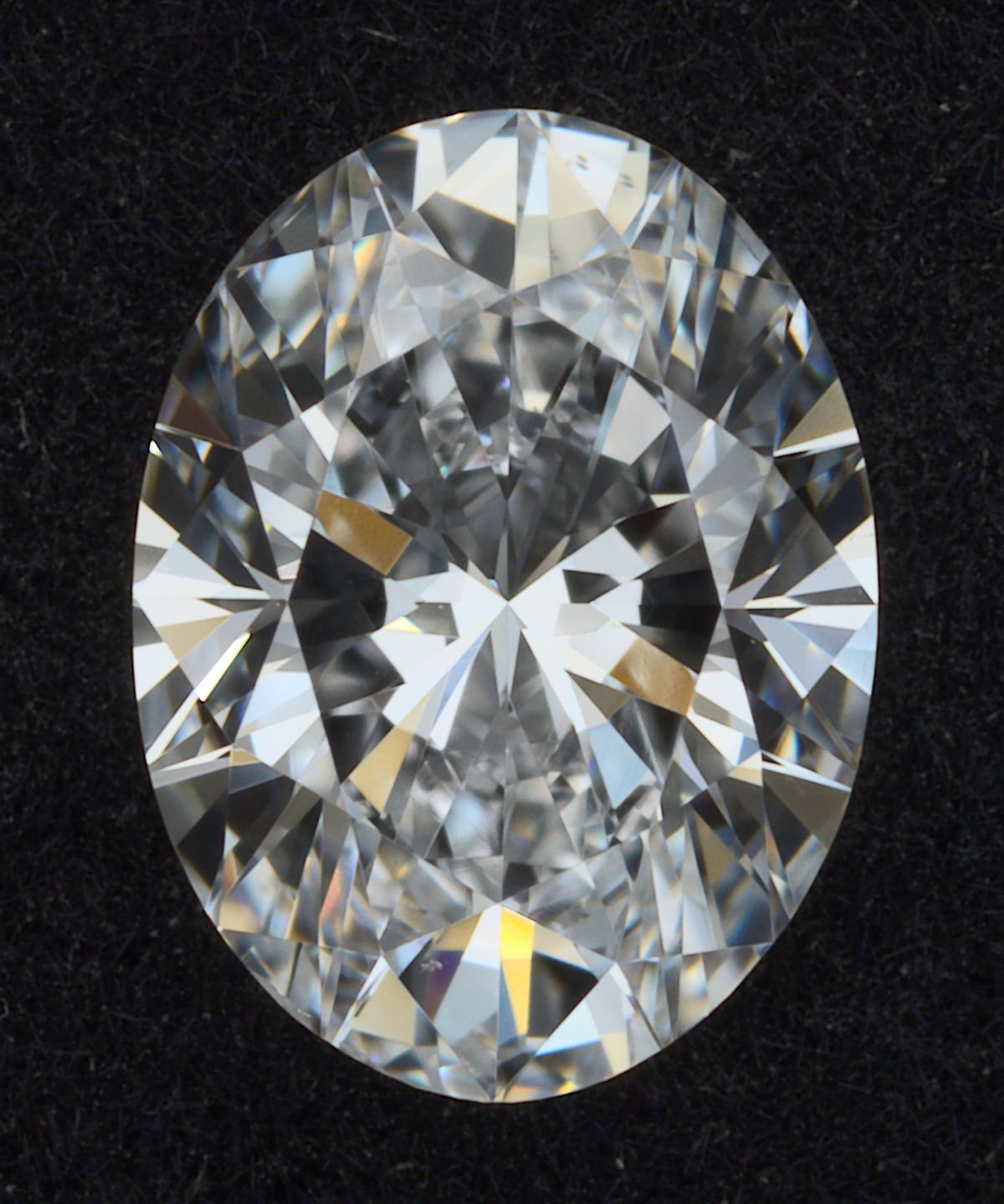 0.50 ct. oval Lab Grown Diamond front image