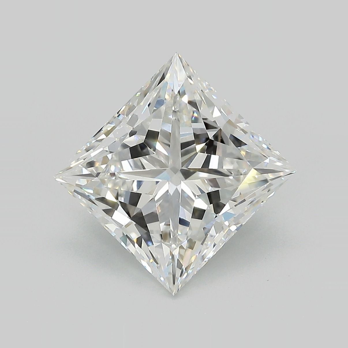 5.45 ct. princess Lab Grown Diamond front image