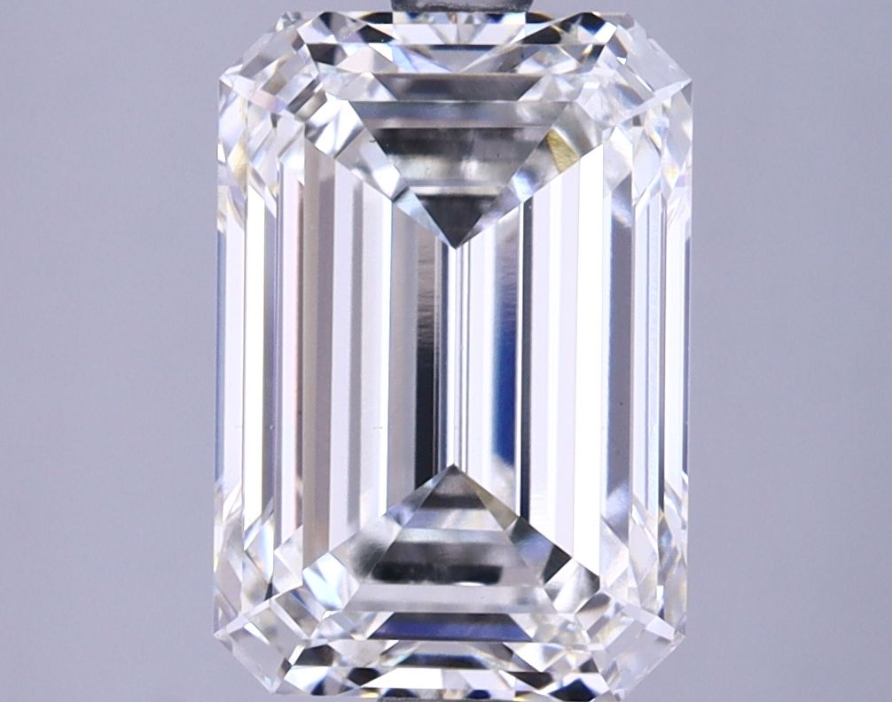 3.80 ct. emerald Lab Grown Diamond front image