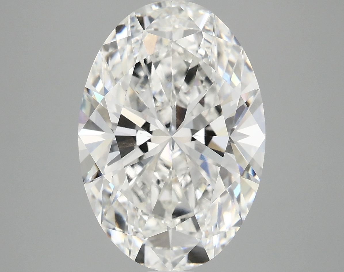 4.87 ct. oval Lab Grown Diamond front image