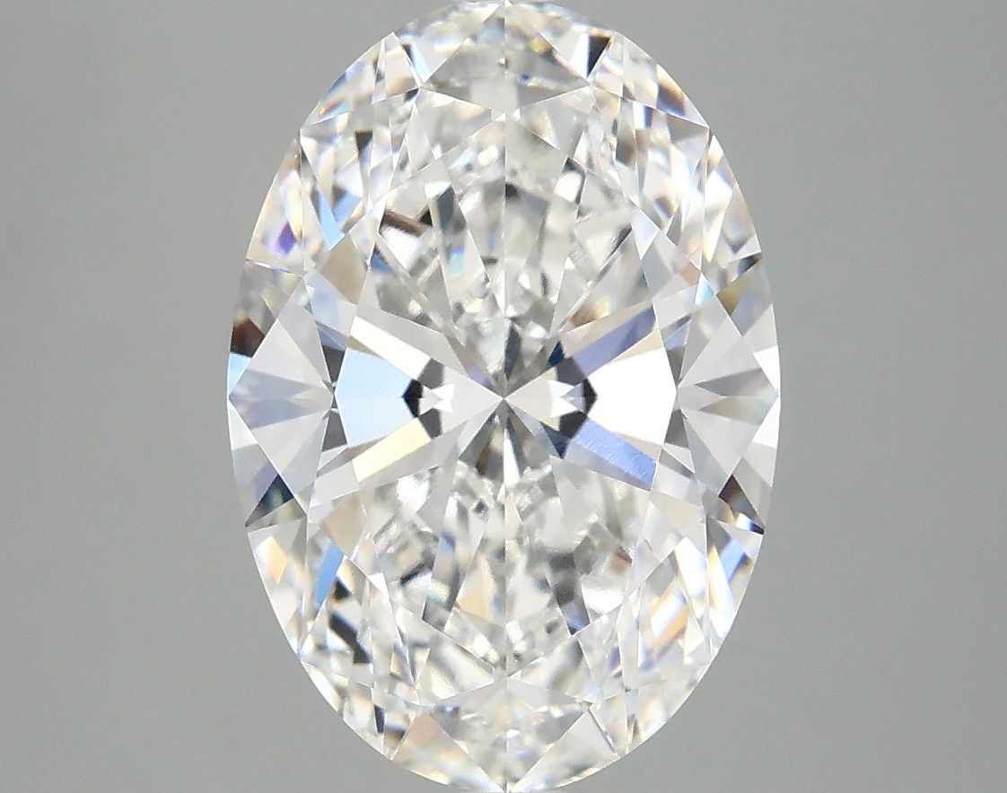4.10 ct. oval Lab Grown Diamond front image