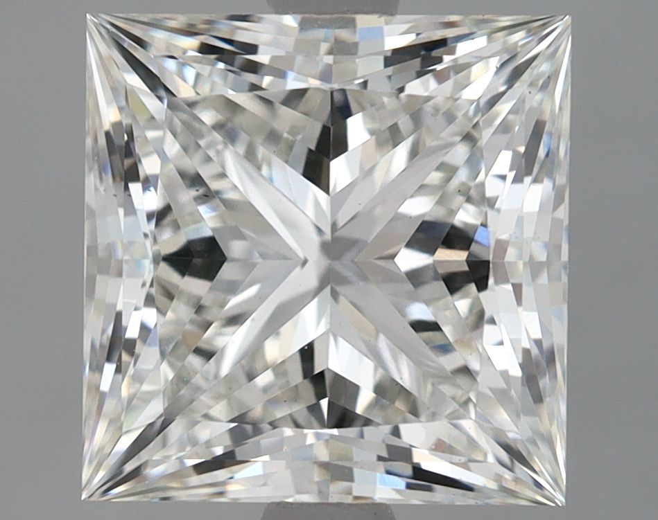 3.31 ct. princess Lab Grown Diamond front image