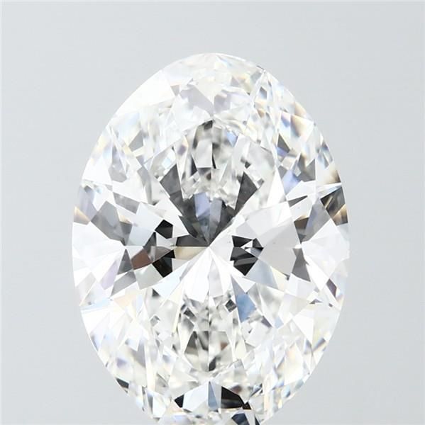 5.02 ct. oval Lab Grown Diamond front image