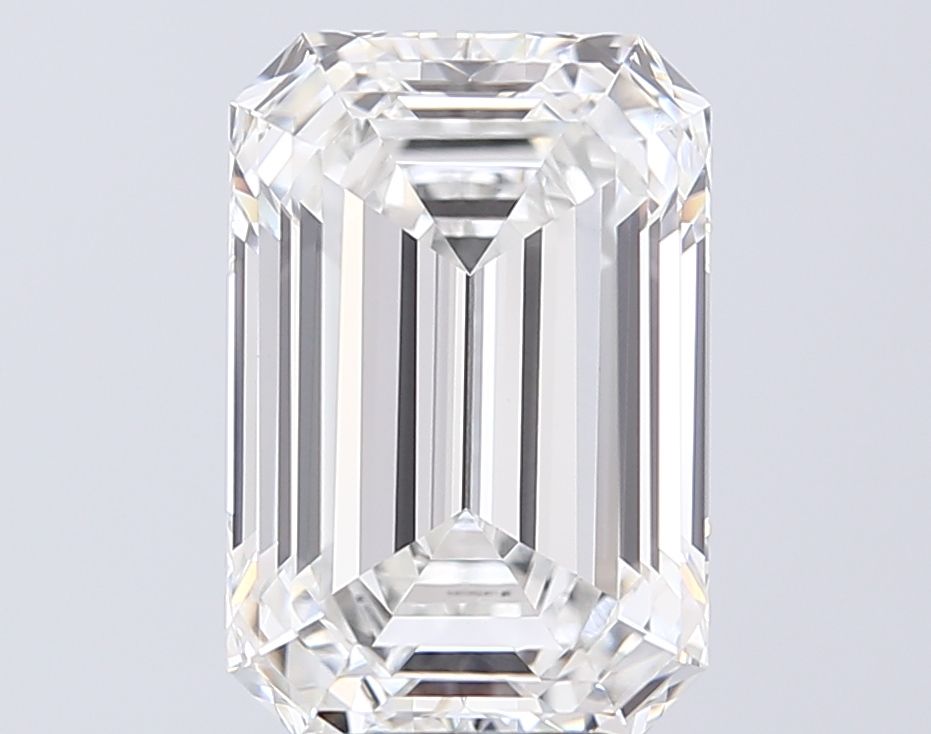 6.08 ct. emerald Lab Grown Diamond front image