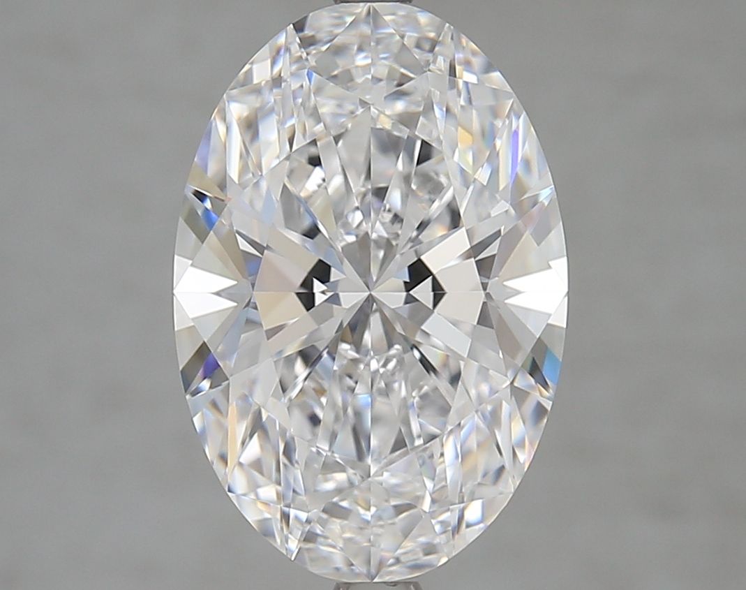 4.45 ct. oval Lab Grown Diamond front image