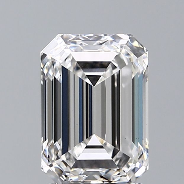 2.58 ct. emerald Lab Grown Diamond front image