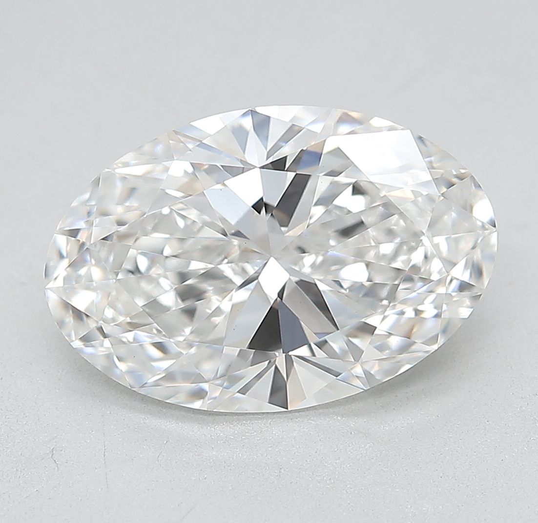 3.32 ct. oval Lab Grown Diamond front image