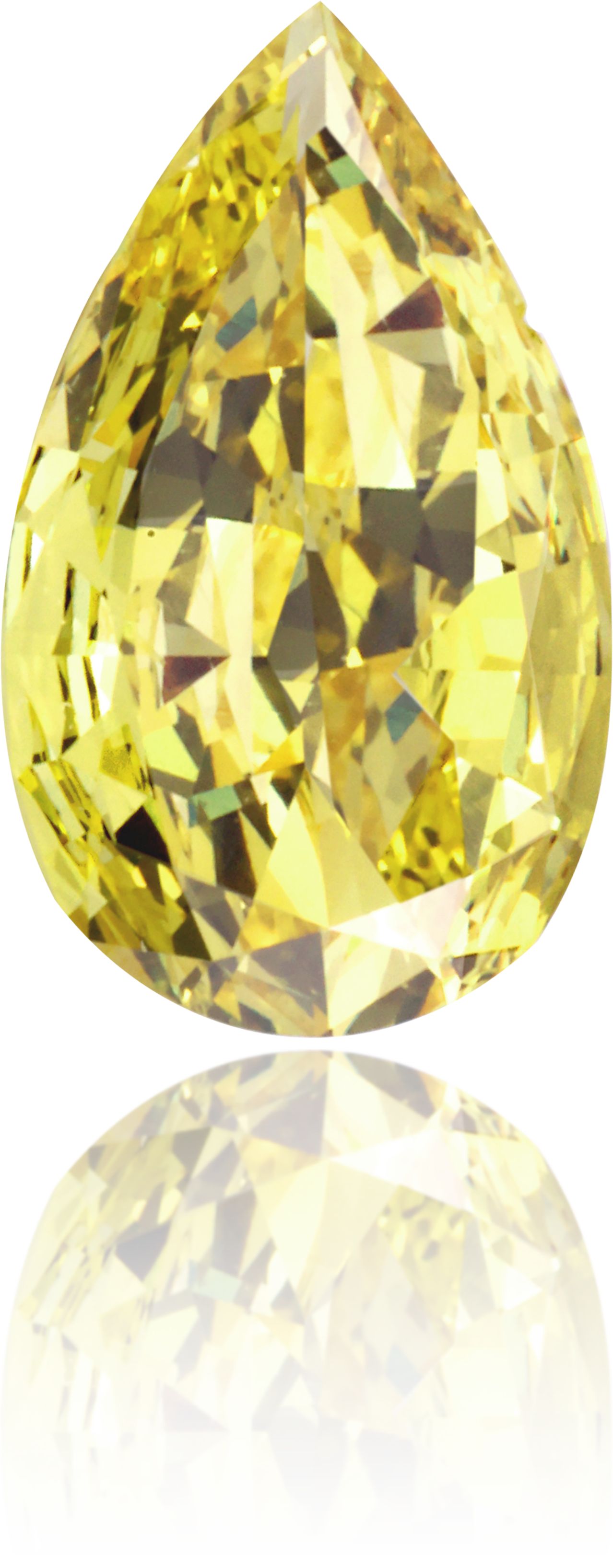 Diament 0.44 ct Fancy Vivid Yellow/VS2