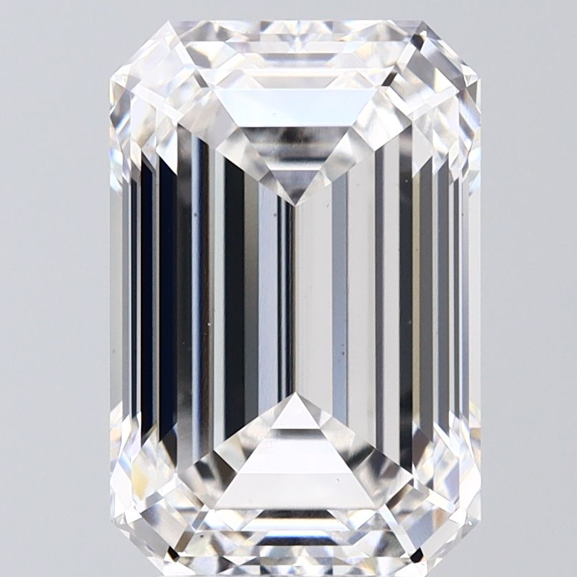 5.01 ct. emerald Lab Grown Diamond front image