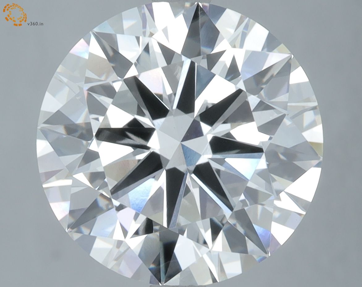 5.06 ct. round Lab Grown Diamond front image