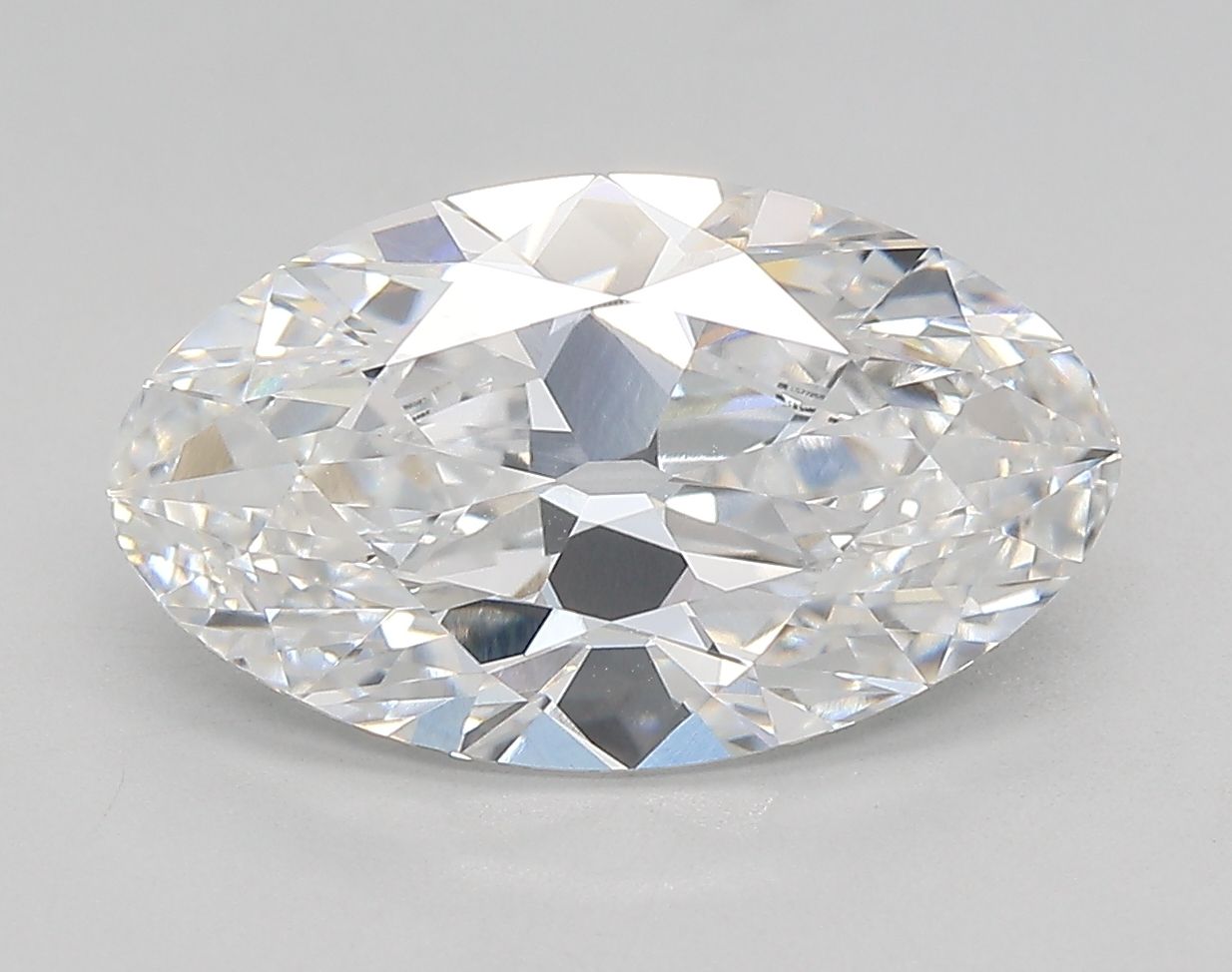 3.57 ct. oval Lab Grown Diamond front image
