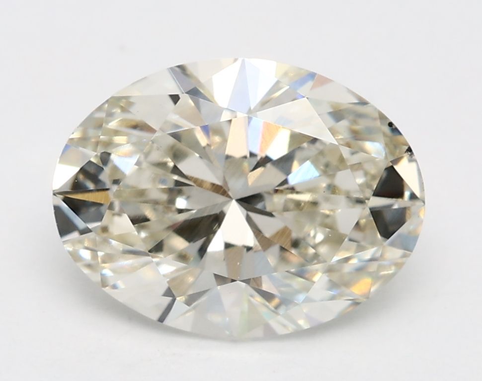 2.01 ct. oval Lab Grown Diamond front image
