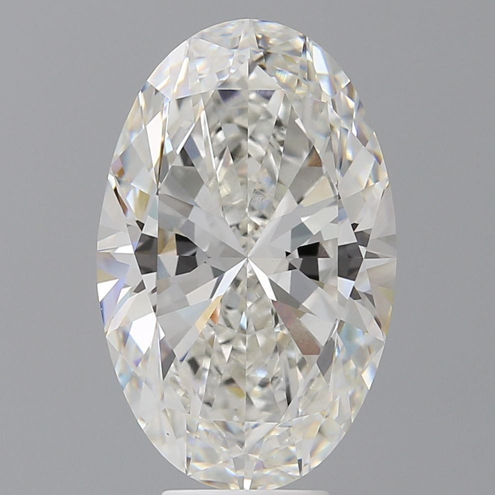 7.59 ct. oval Lab Grown Diamond front image